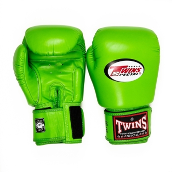 Gants de Boxe d'entrainement TWINS BGVL3 Citrus Lime
